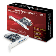 Vantec 4 Ports SuperSpeed USB 3.0 PCI-E Host Card Retail (UGT-PC341)